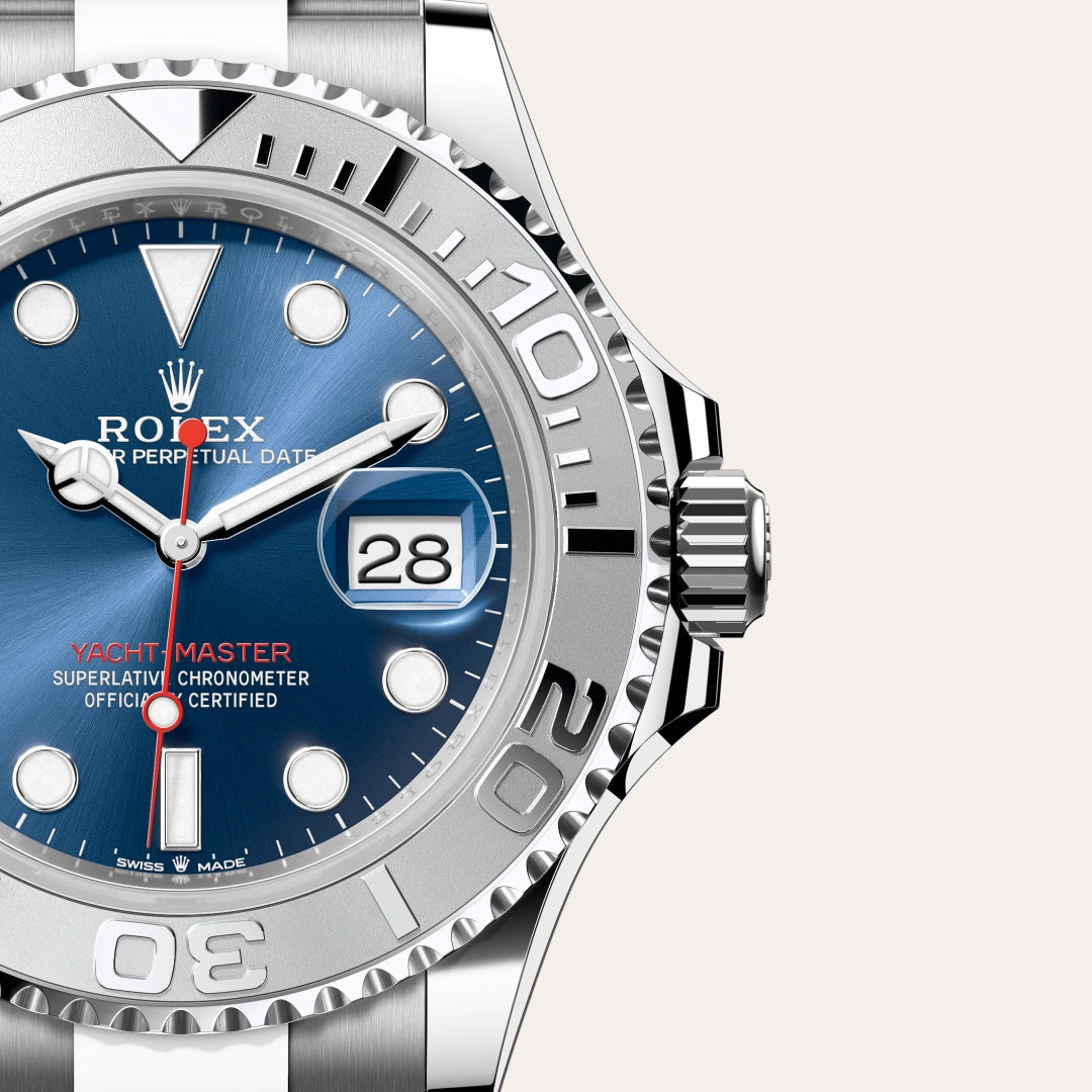 Rolex Yacht-Master in Oystersteel And Platinum, M126622-0002 - Knar Jewellery