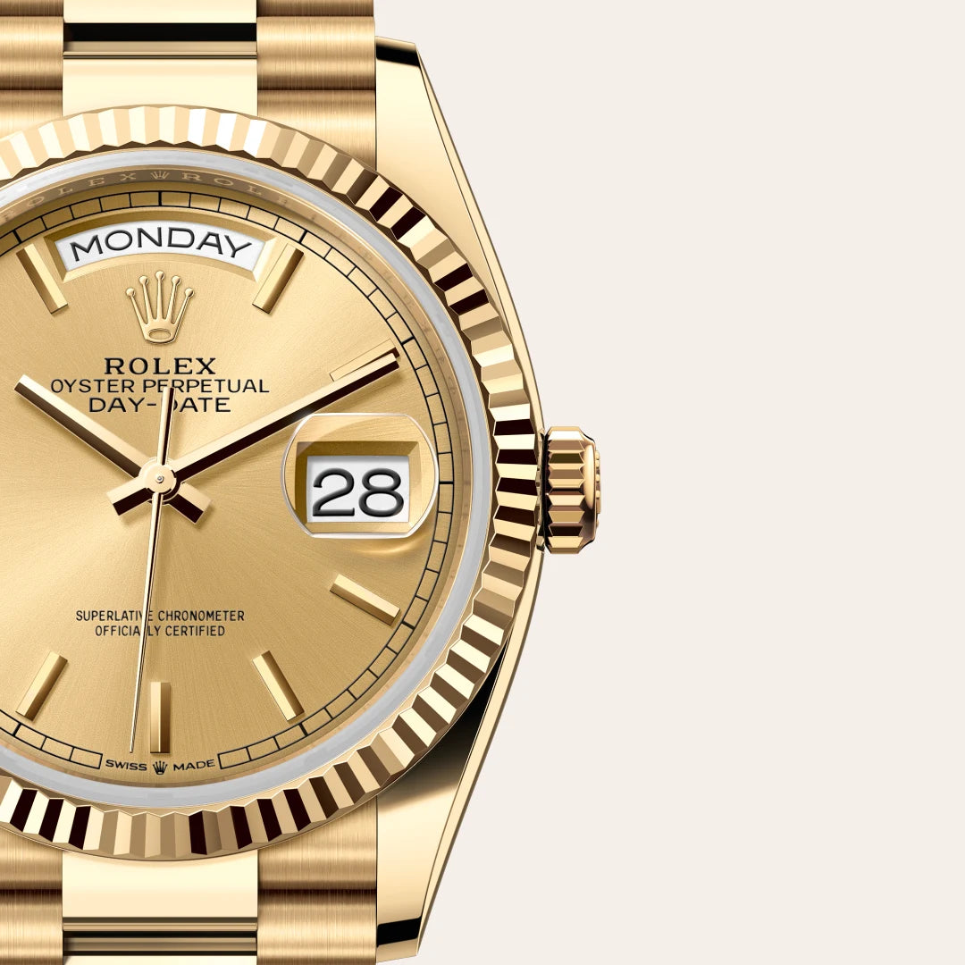 Rolex Day-Date in Yellow Gold, M128238-0045 - Knar Jewellery