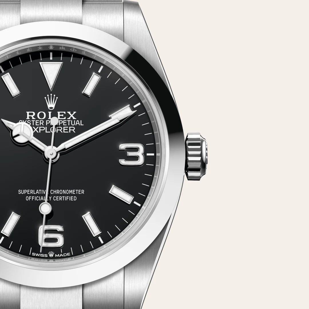 Rolex Explorer in Oystersteel, M224270-0001 - Knar Jewellery