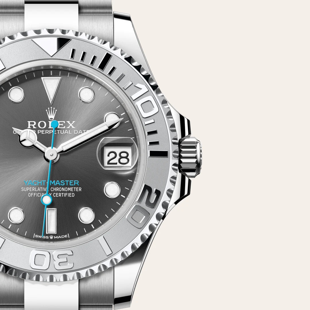 Rolex Yacht-Master in Oystersteel And Platinum, M268622-0002 - Knar Jewellery