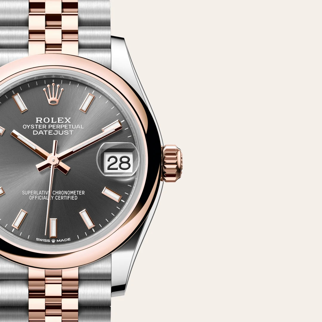Rolex Datejust in Oystersteel And Everose Gold, M278241-0018 - Knar Jewellery