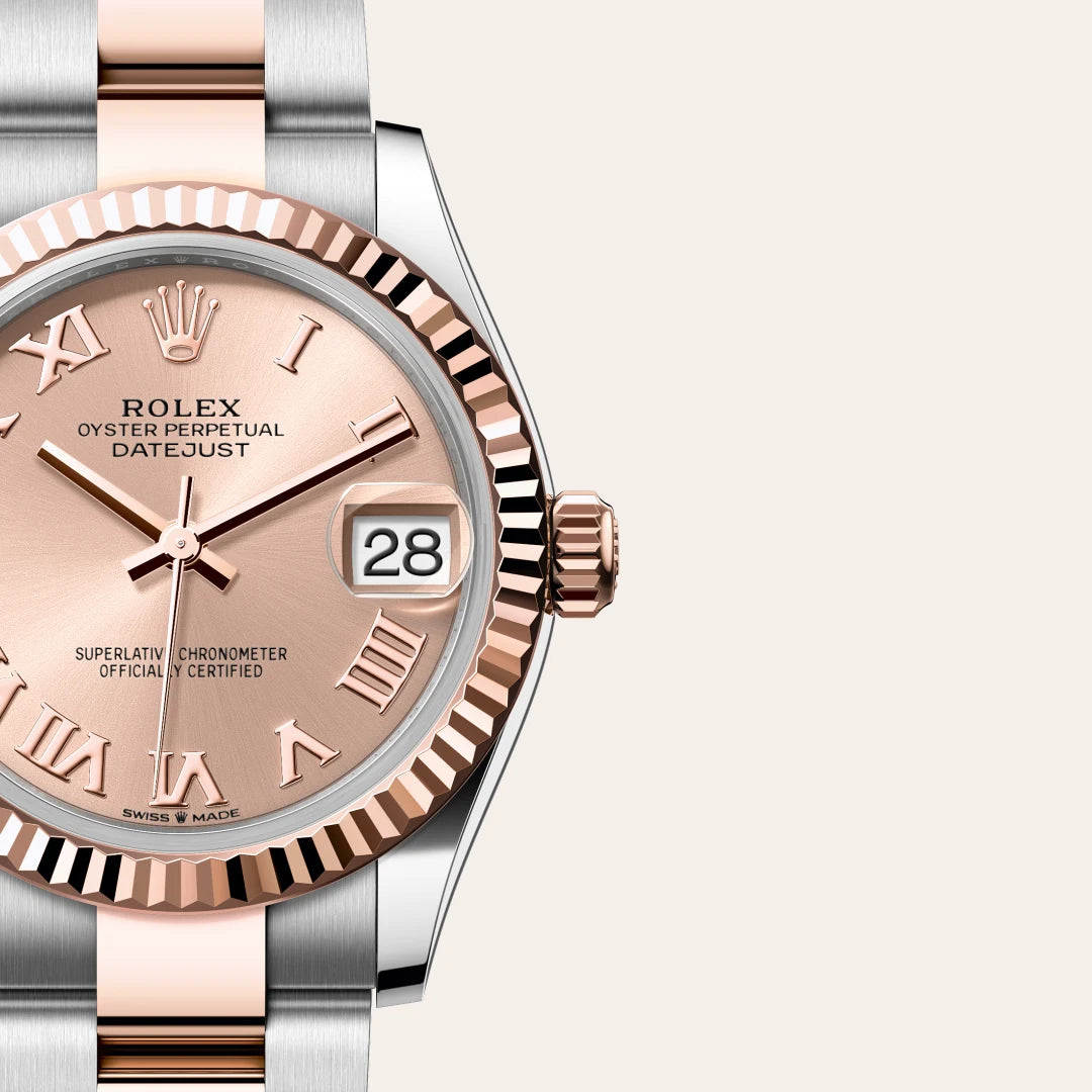 Rolex Datejust in Oystersteel And Everose Gold, M278271-0005 - Knar Jewellery
