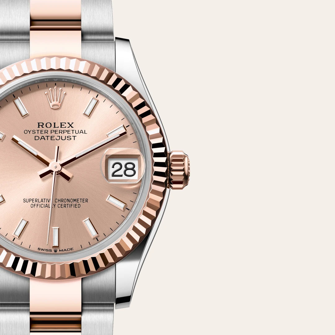 Rolex Datejust in Oystersteel And Everose Gold, M278271-0009 - Knar Jewellery