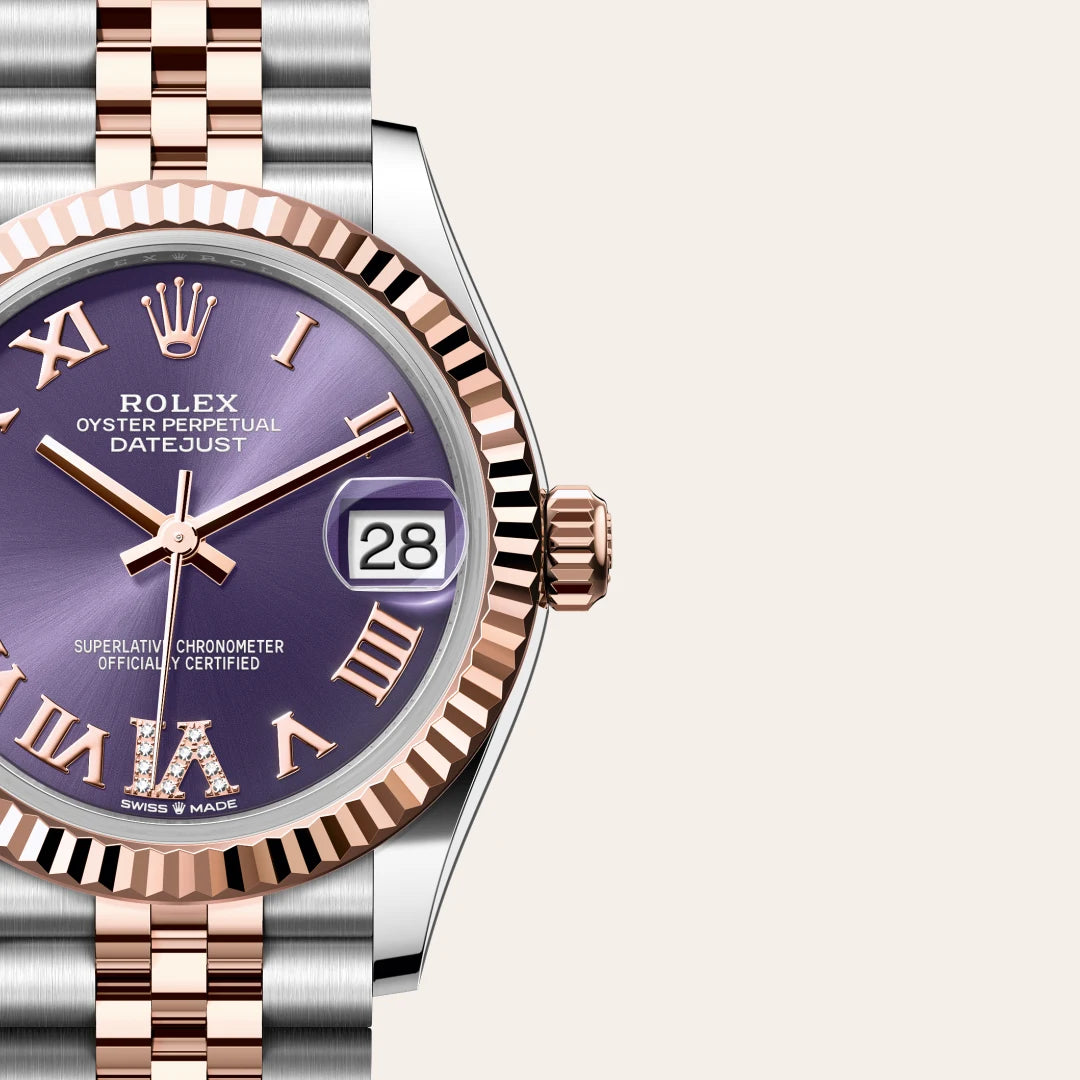 Rolex Datejust in Oystersteel And Everose Gold, M278271-0020 - Knar Jewellery