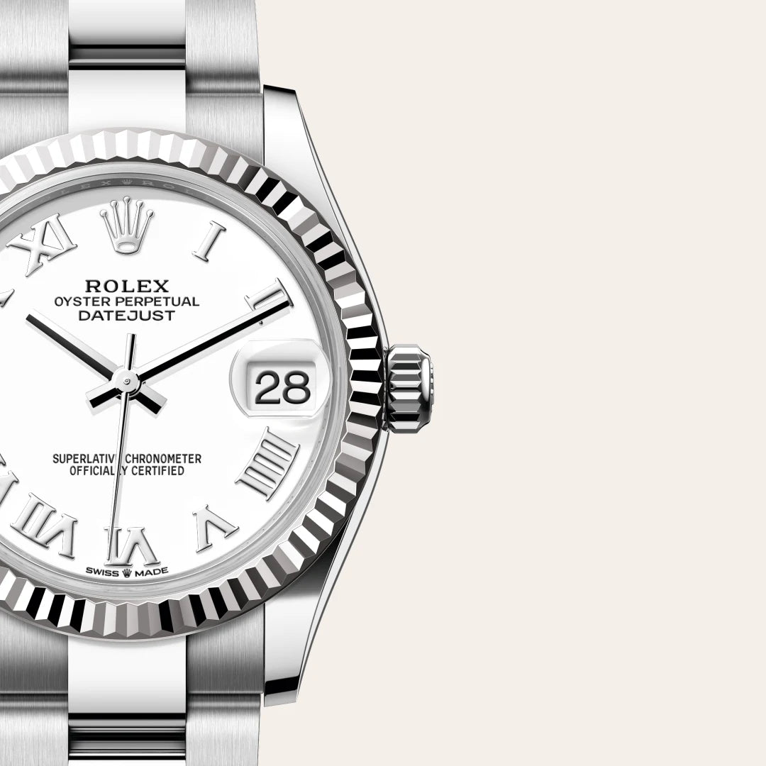 Rolex Datejust in Oystersteel And White Gold, M278274-0009 - Knar Jewellery