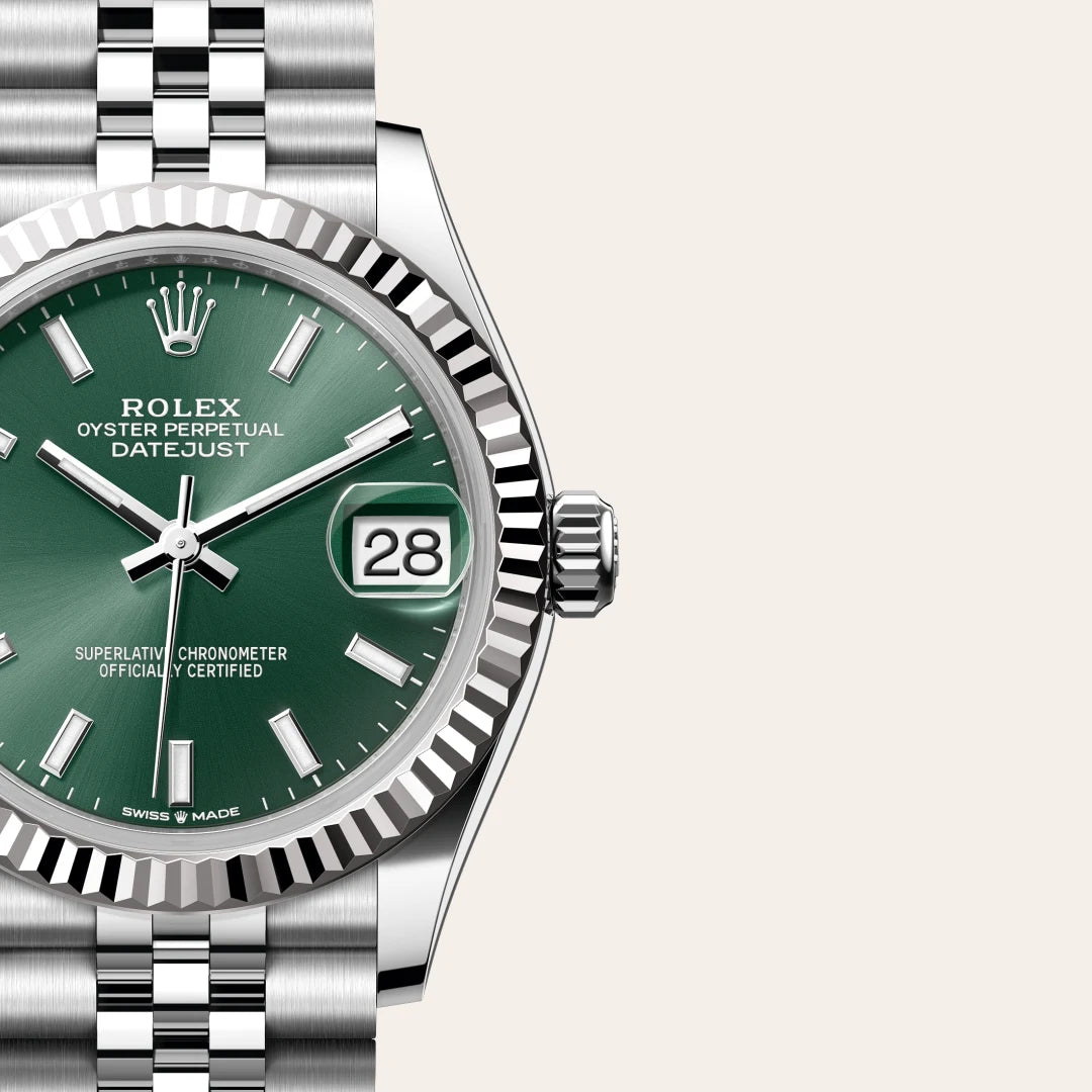 Rolex Datejust in Oystersteel And White Gold, M278274-0018 - Knar Jewellery