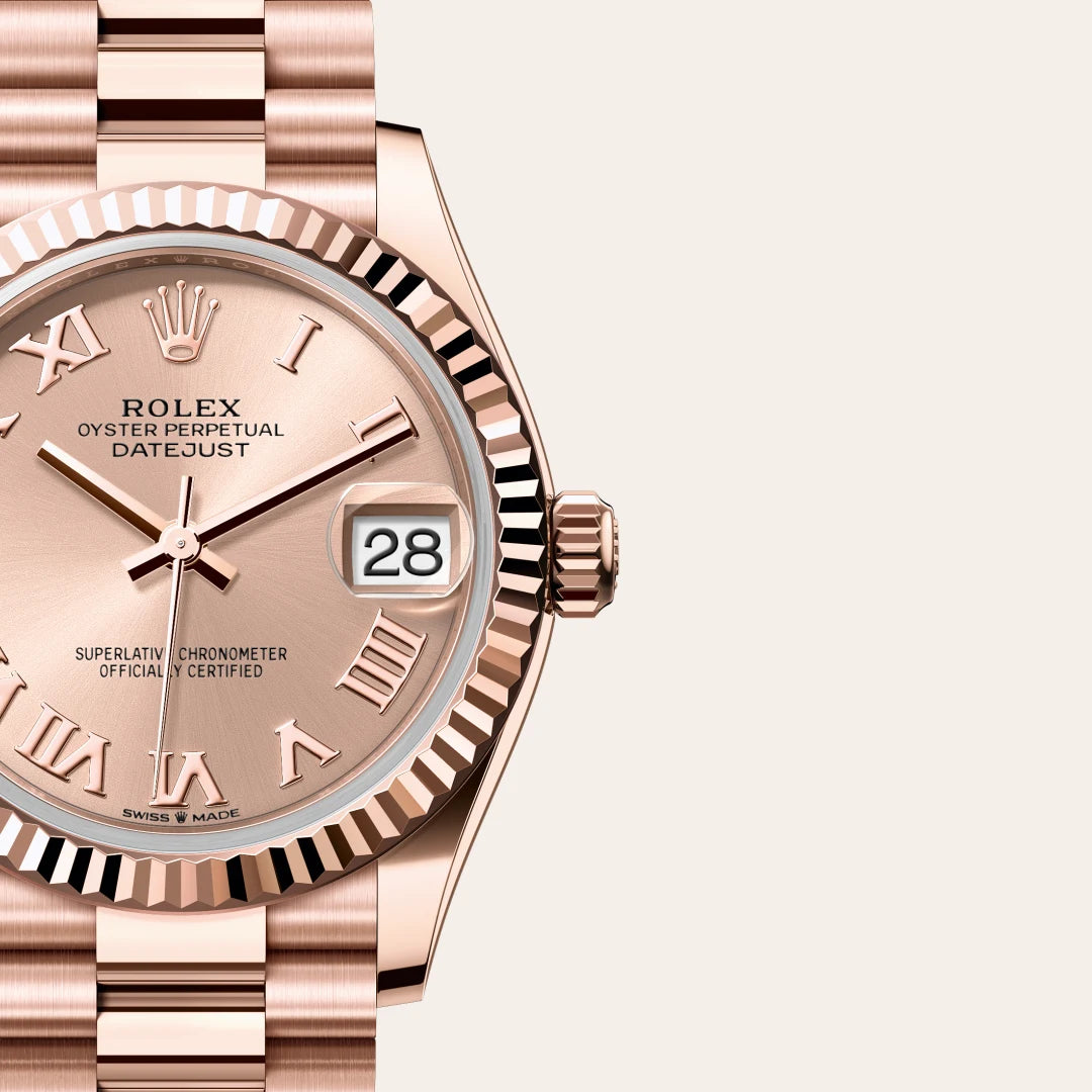 Rolex Datejust in Everose Gold, M278275-0035 - Knar Jewellery