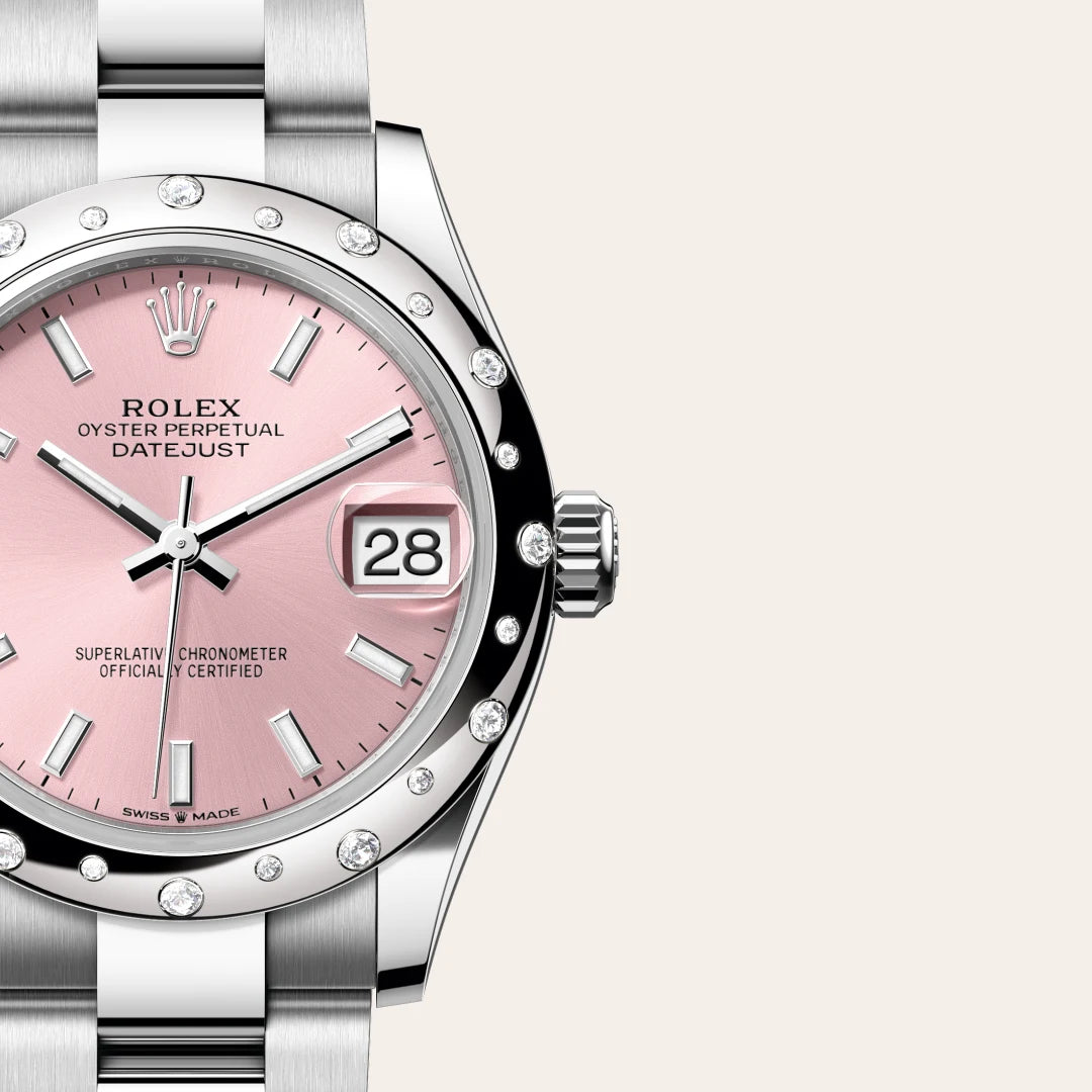 Rolex Datejust in Oystersteel And White Gold, M278344RBR-0015 - Knar Jewellery