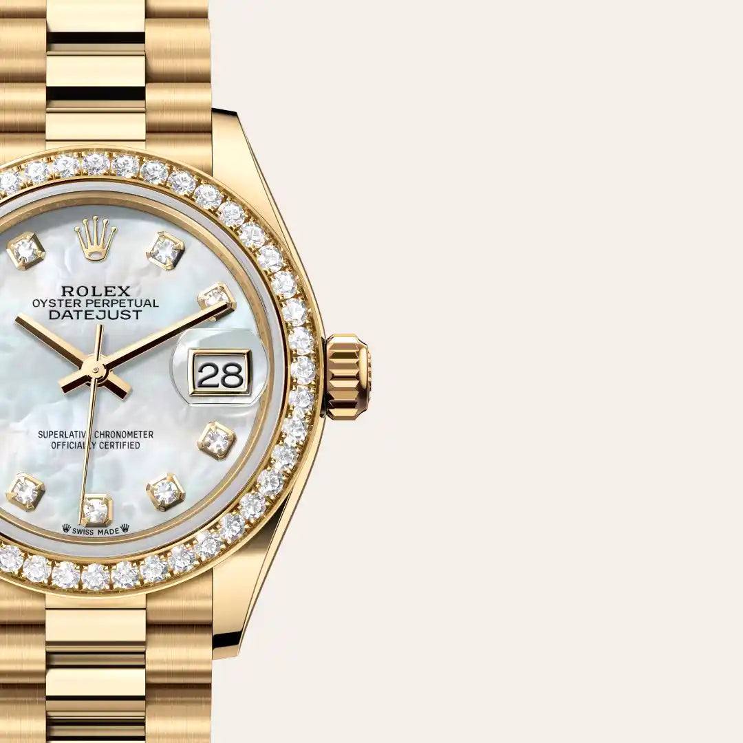 Rolex Lady-Datejust in Yellow Gold, M279138RBR-0015 - Knar Jewellery