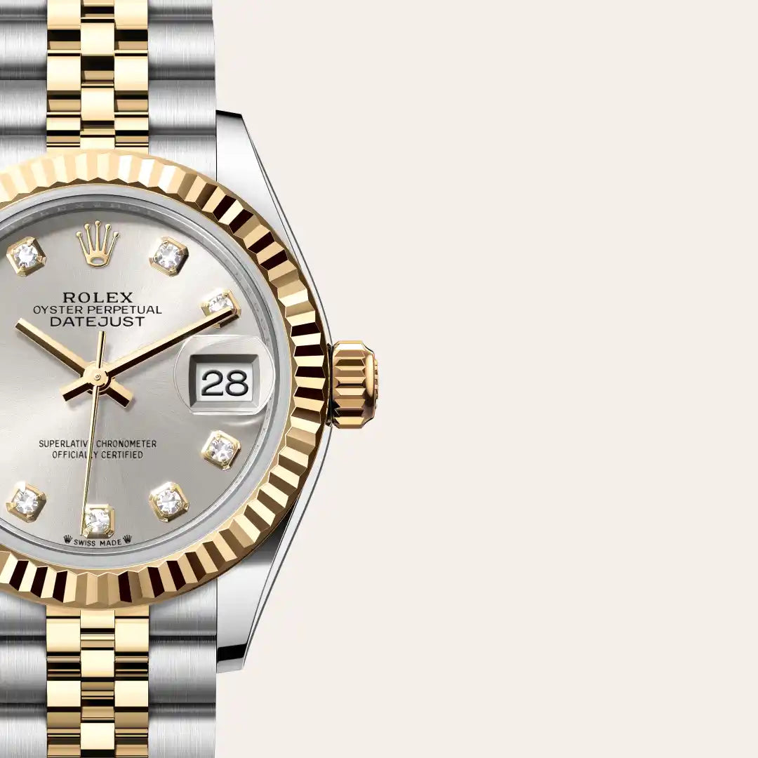 Rolex Lady-Datejust in Oystersteel And Yellow Gold, M279173-0007 - Knar Jewellery