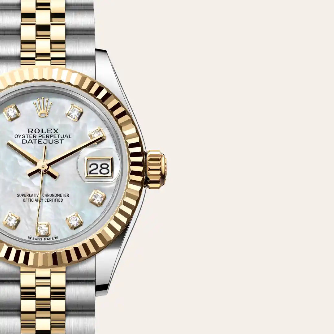 Rolex Lady-Datejust in Oystersteel And Yellow Gold, M279173-0013 - Knar Jewellery