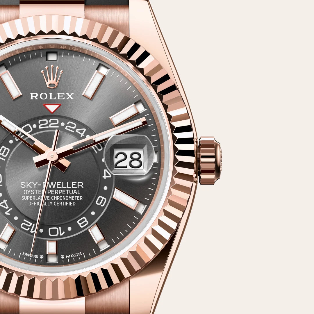 Rolex Sky-Dweller in Everose Gold, M336235-0004 - Knar Jewellery