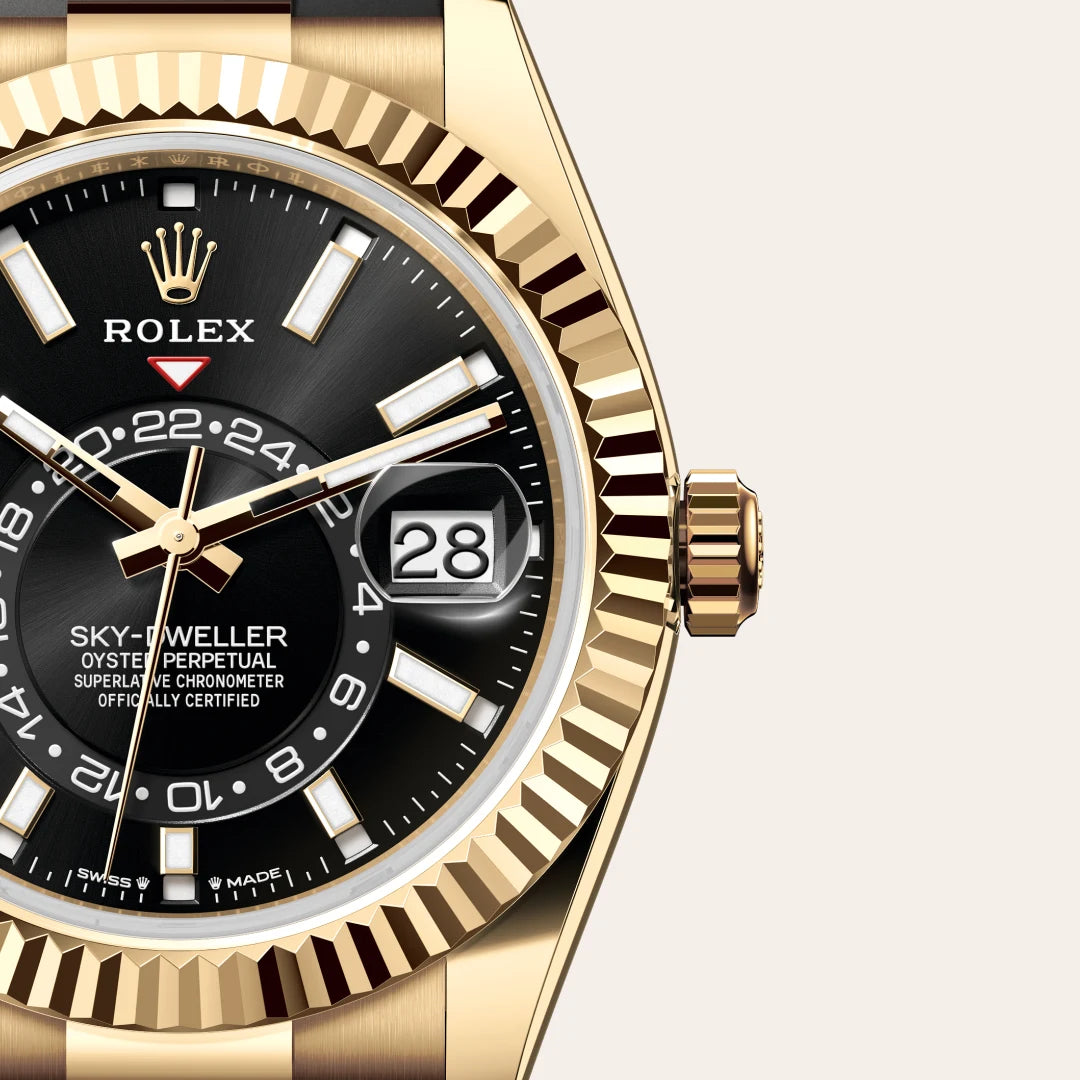 Rolex Sky-Dweller in Yellow Gold, M336238-0002 - Knar Jewellery