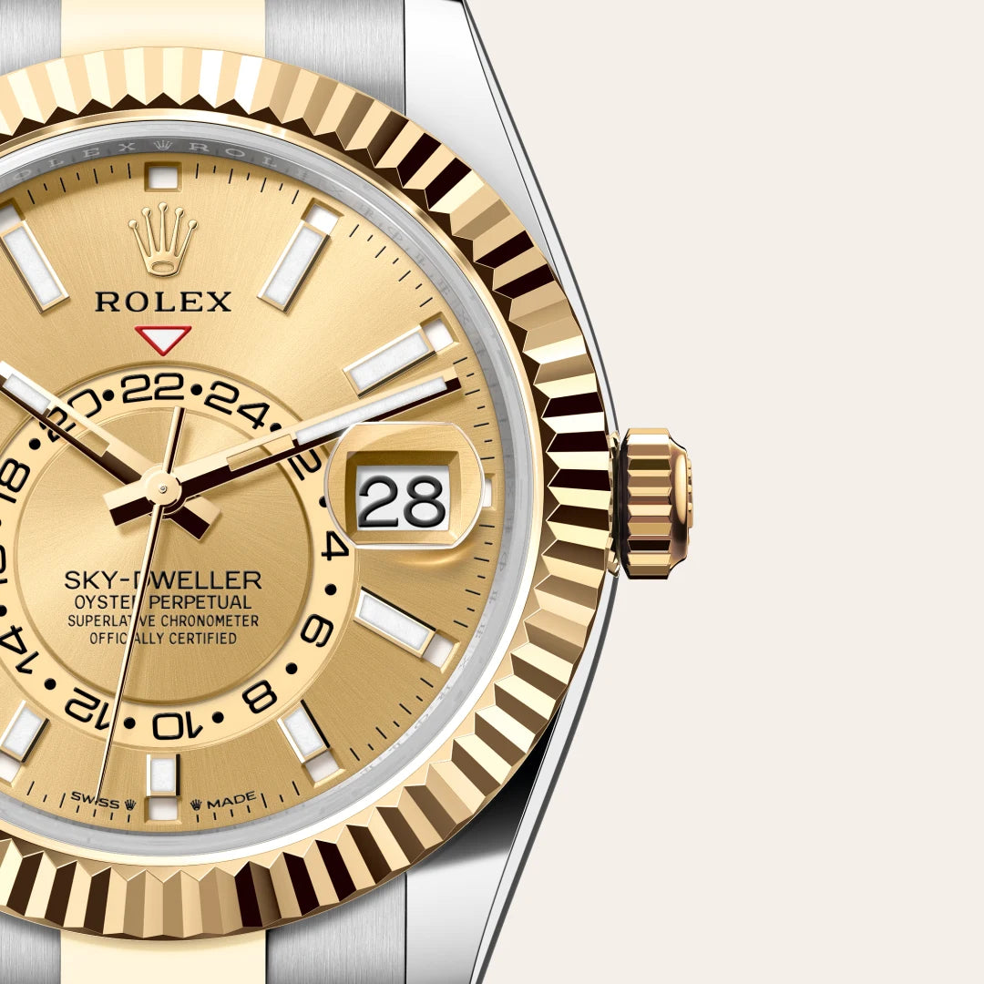 Rolex Sky-Dweller in Oystersteel And Yellow Gold, M336933-0001 - Knar Jewellery
