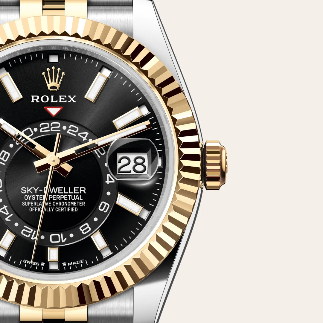 Rolex Sky-Dweller in Oystersteel And Yellow Gold, M336933-0004 - Knar Jewellery