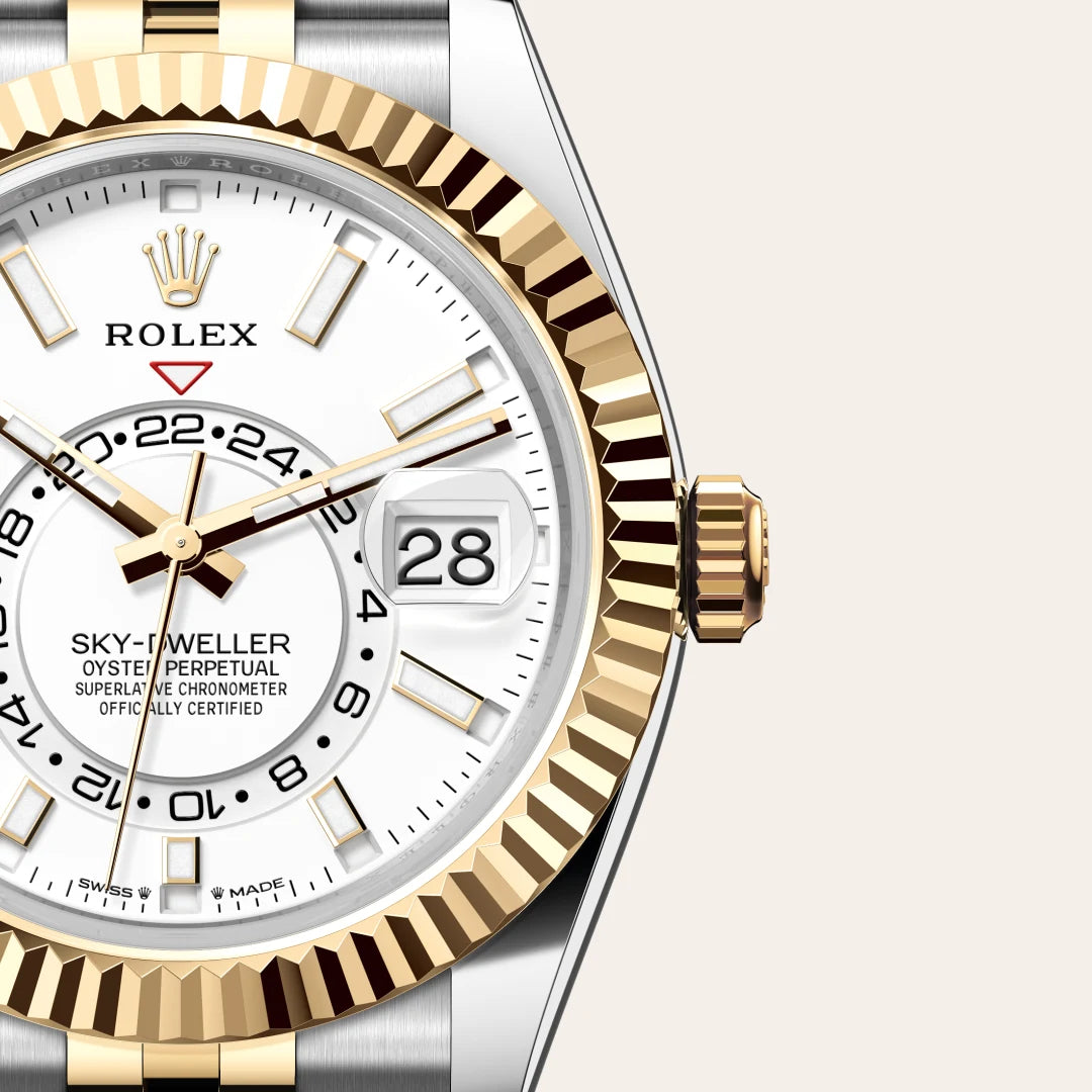Rolex Sky-Dweller in Oystersteel And Yellow Gold, M336933-0006 - Knar Jewellery