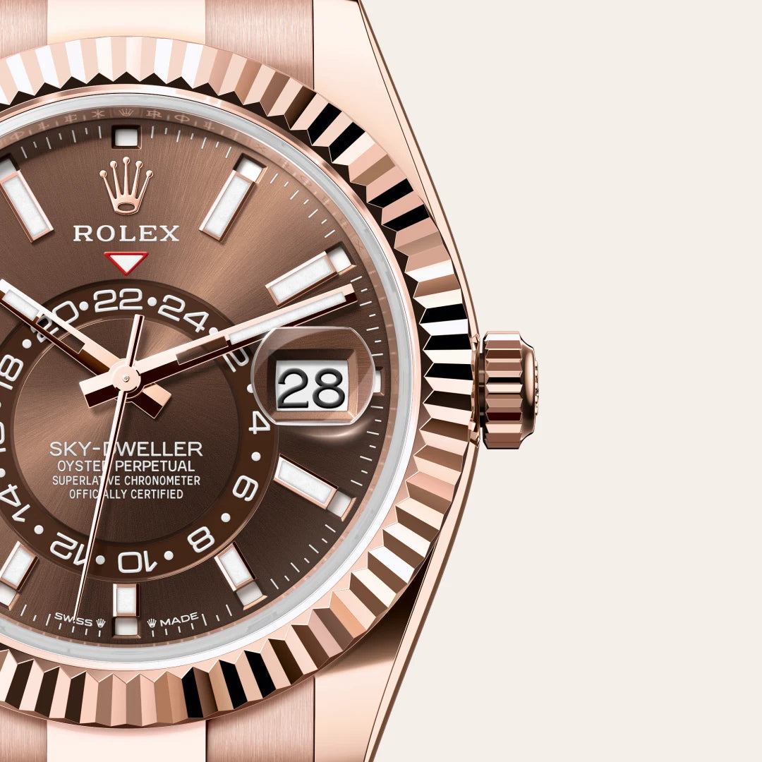 Rolex Sky-Dweller in Everose Gold, M336935-0002 - Knar Jewellery