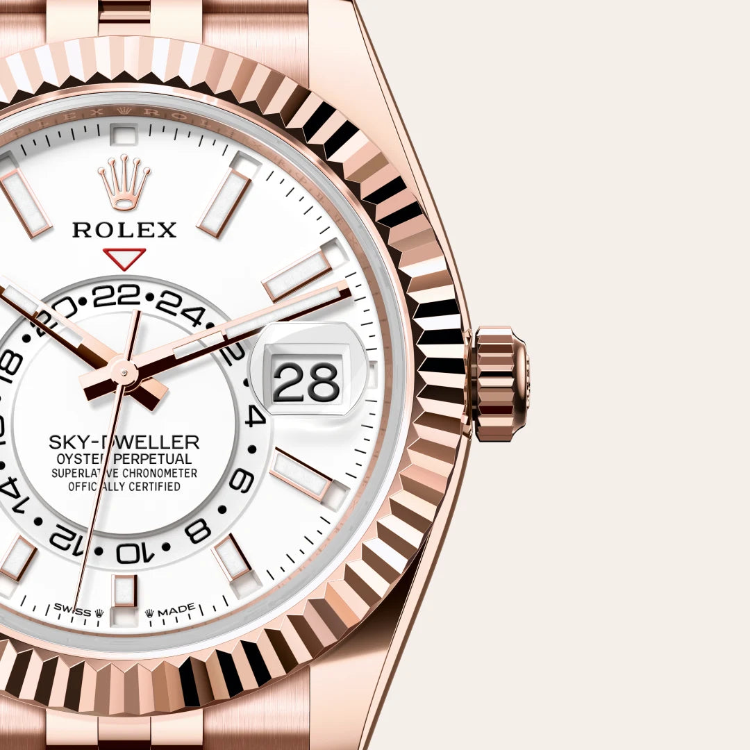 Rolex Sky-Dweller in Everose Gold, M336935-0007 - Knar Jewellery