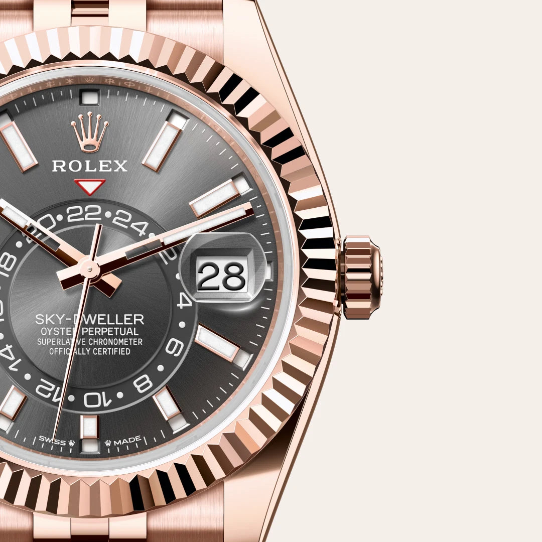 Rolex Sky-Dweller in Everose Gold, M336935-0008 - Knar Jewellery
