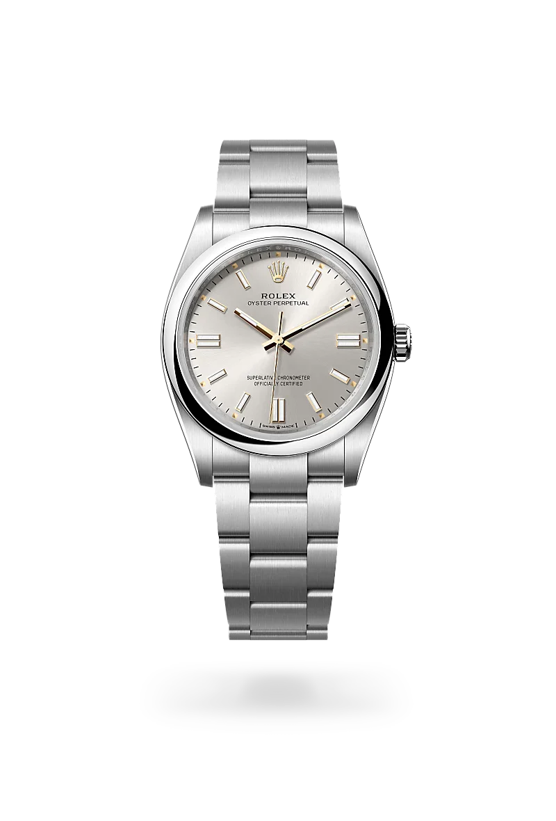 Rolex Oyster Perpetual in Oystersteel, M126000-0001 - Knar Jewellery