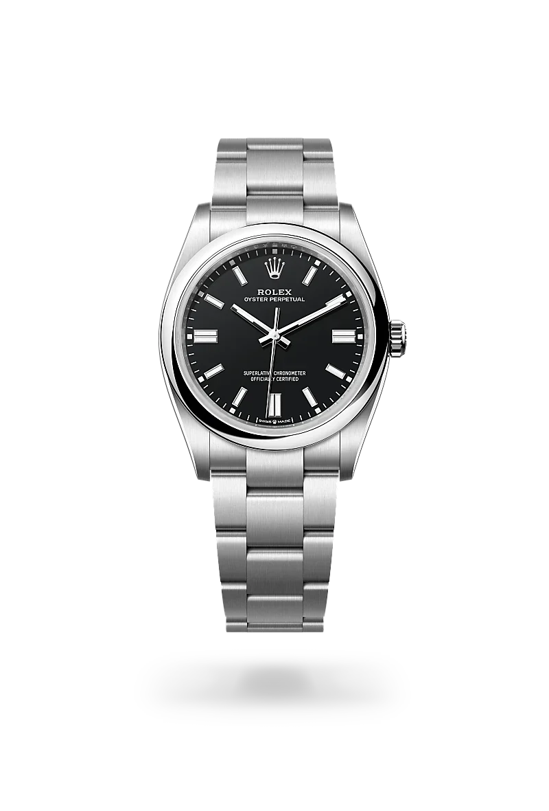 Rolex Oyster Perpetual in Oystersteel, M126000-0014 - Knar Jewellery