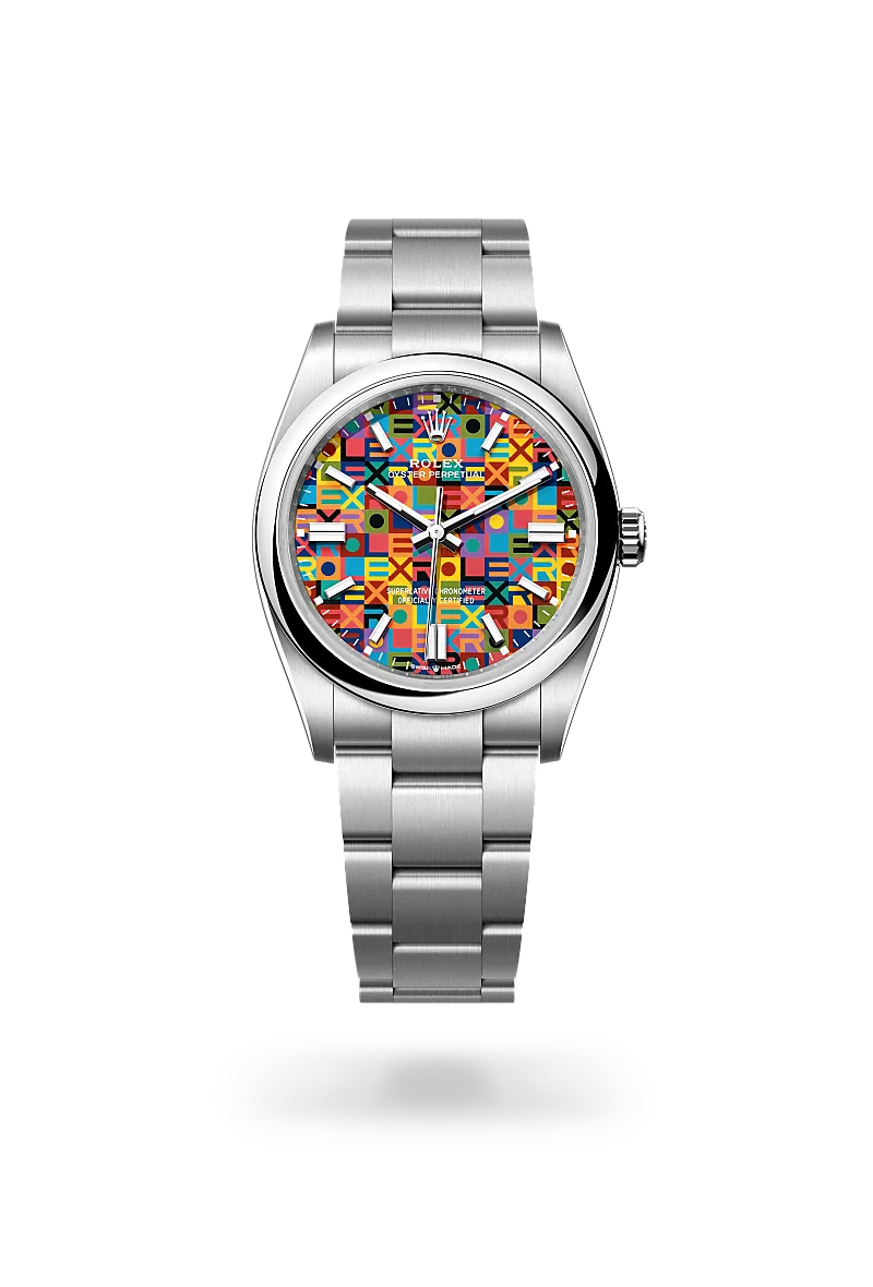 Rolex Oyster Perpetual in Oystersteel, M126000-0016 - Knar Jewellery