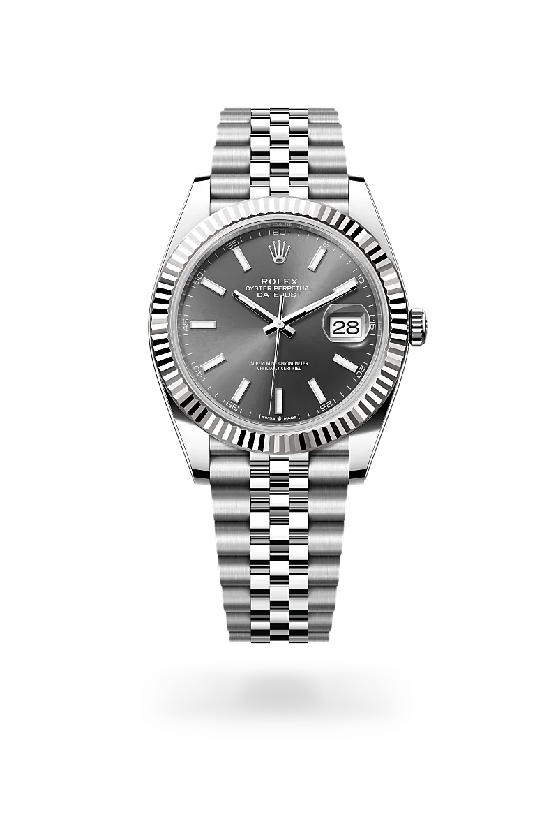 Rolex Datejust in Oystersteel And White Gold, M126334-0014 - Knar Jewellery