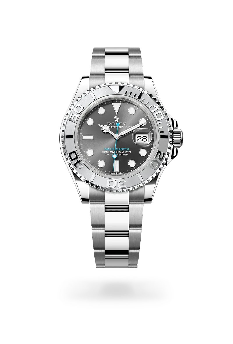 Rolex Yacht-Master in Oystersteel And Platinum, M126622-0001 - Knar Jewellery
