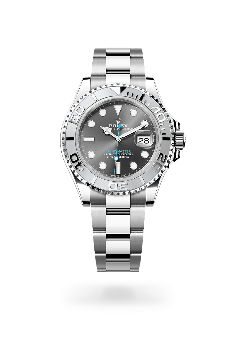 Rolex Yacht-Master in Oystersteel And Platinum, M126622-0001 - Knar Jewellery