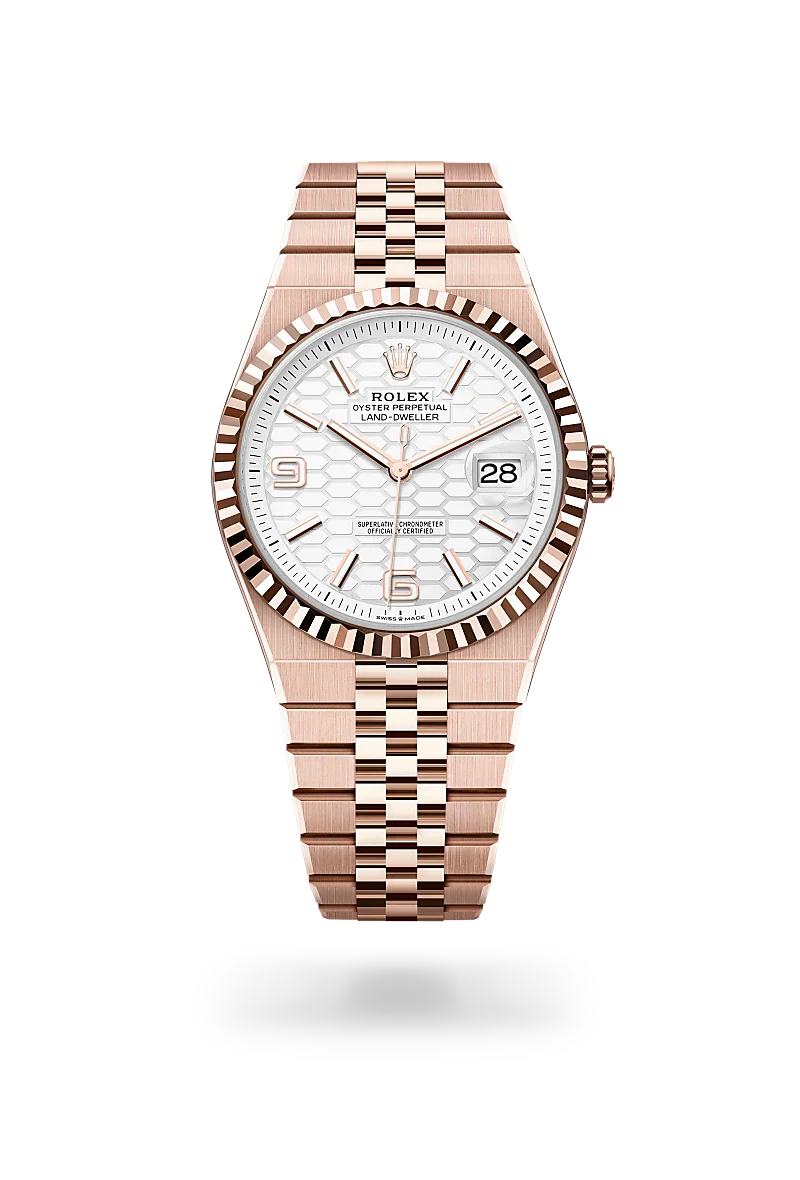 Rolex Land-Dweller in Everose Gold, M127335-0001 - Knar Jewellery