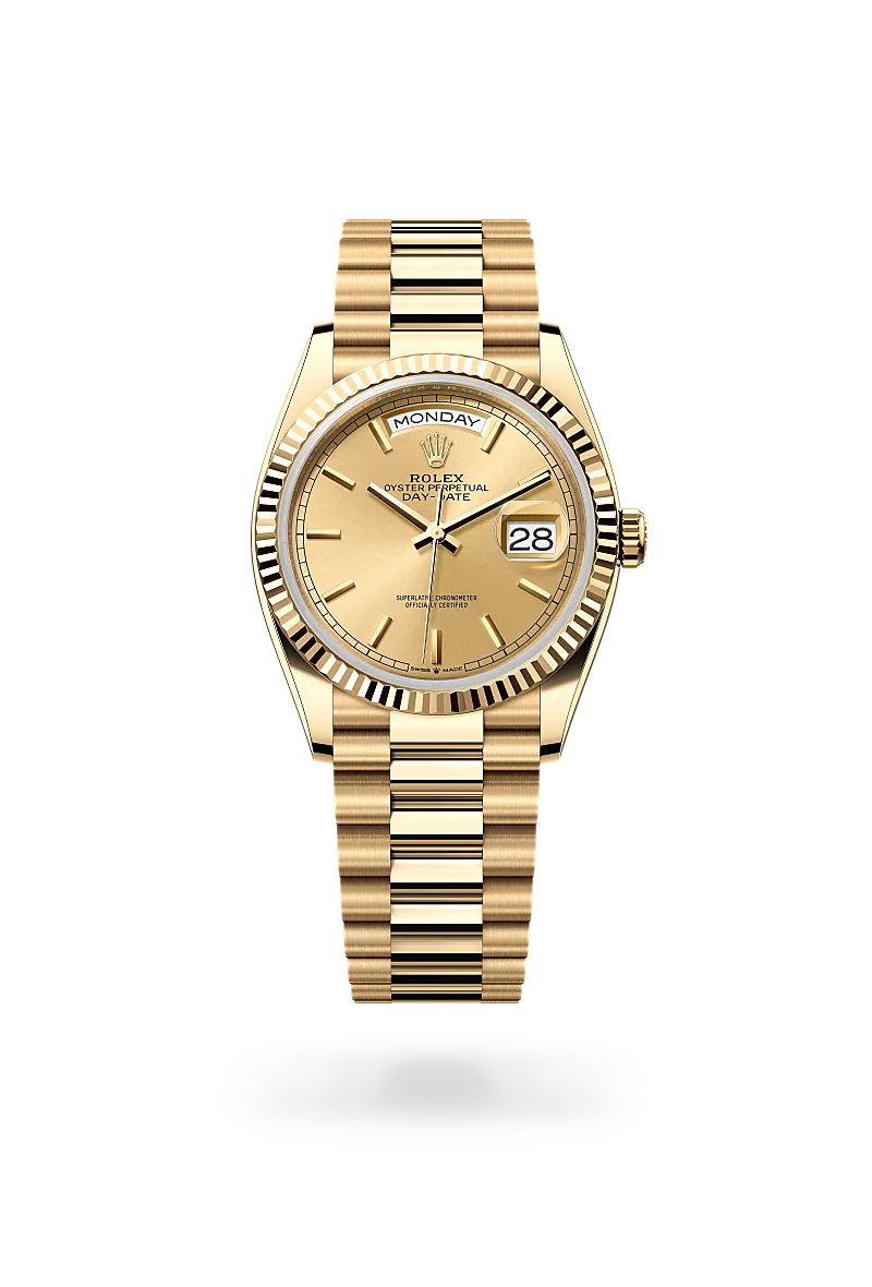 Rolex Day-Date in Yellow Gold, M128238-0045 - Knar Jewellery