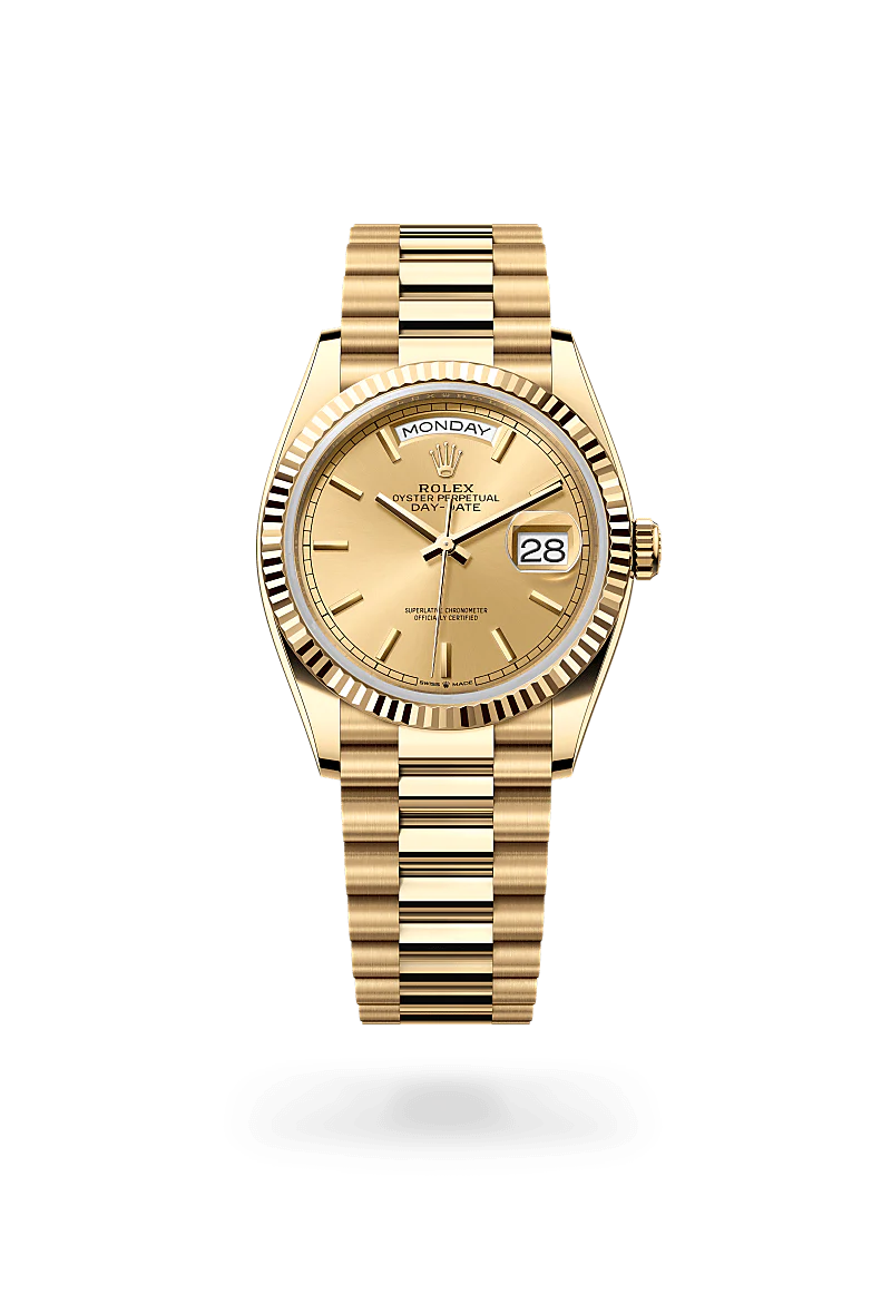 Rolex Day-Date in Yellow Gold, M128238-0045 - Knar Jewellery