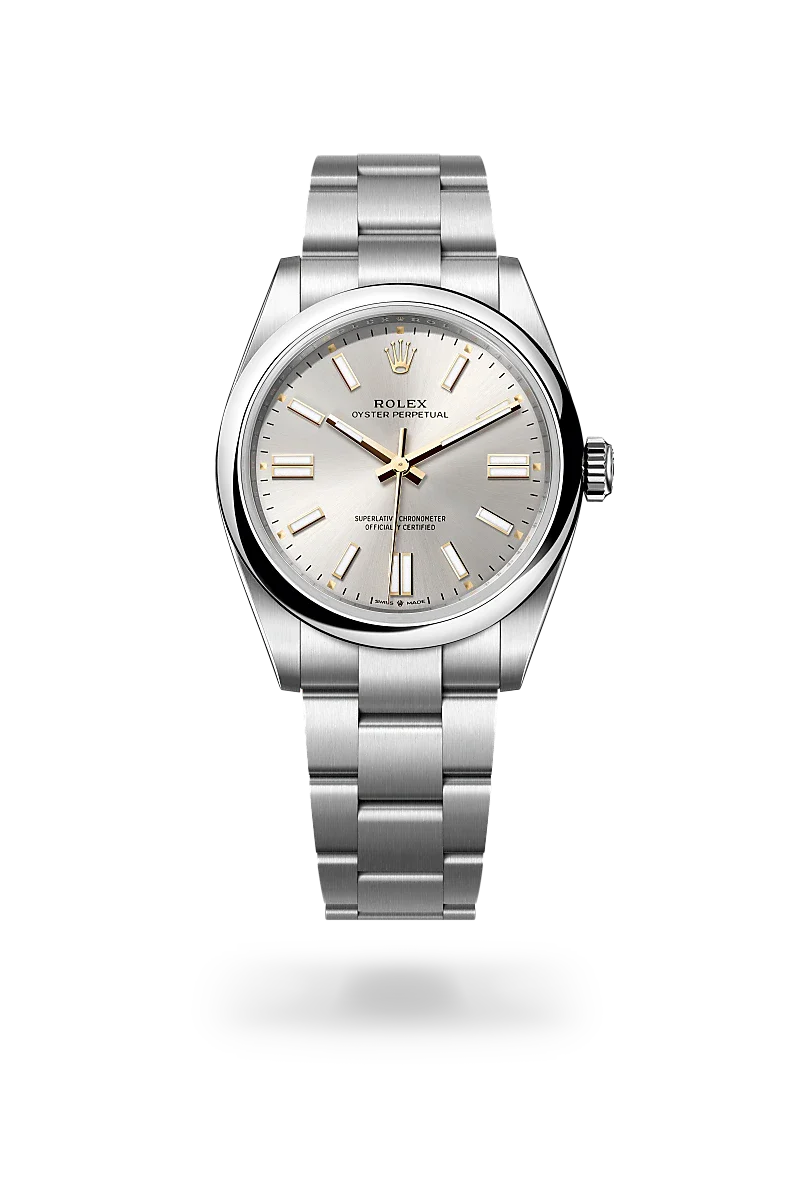 Rolex Oyster Perpetual in Oystersteel, M134300-0001 - Knar Jewellery