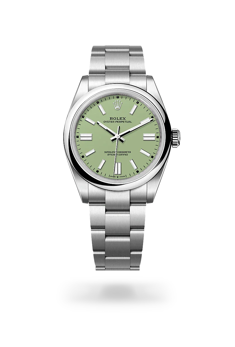 Rolex Oyster Perpetual in Oystersteel, M134300-0006 - Knar Jewellery