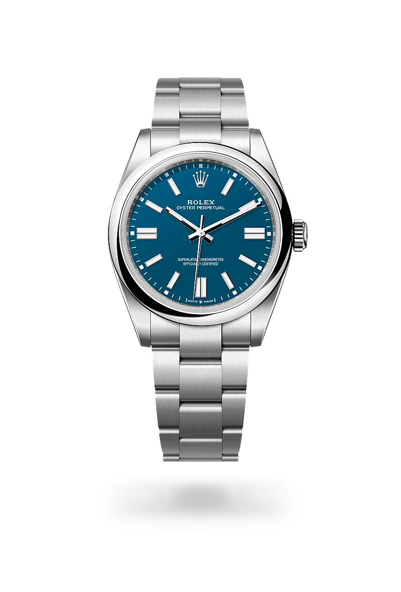 Rolex Oyster Perpetual in Oystersteel, M134300-0009 - Knar Jewellery