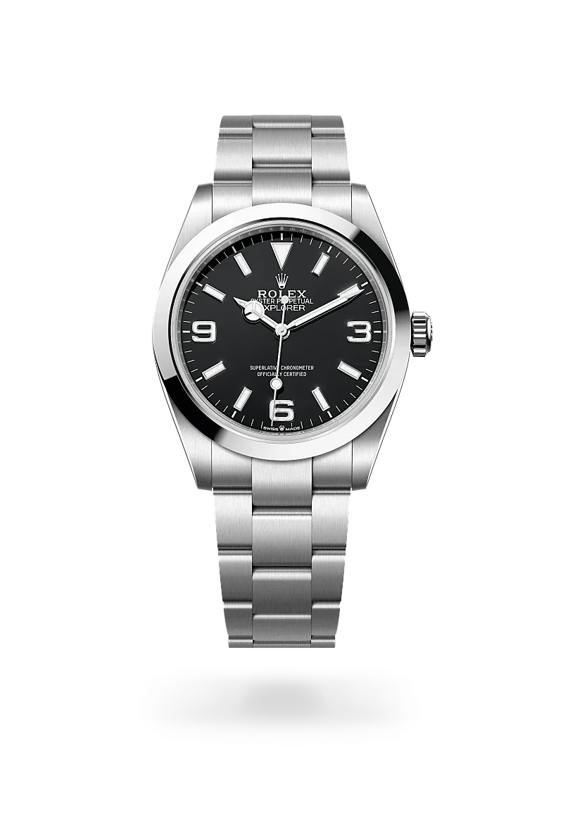 Rolex Explorer in Oystersteel, M224270-0001 - Knar Jewellery