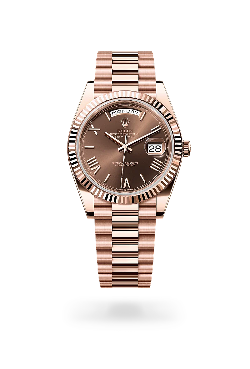 Rolex Day-Date in Everose Gold, M228235-0002 - Knar Jewellery