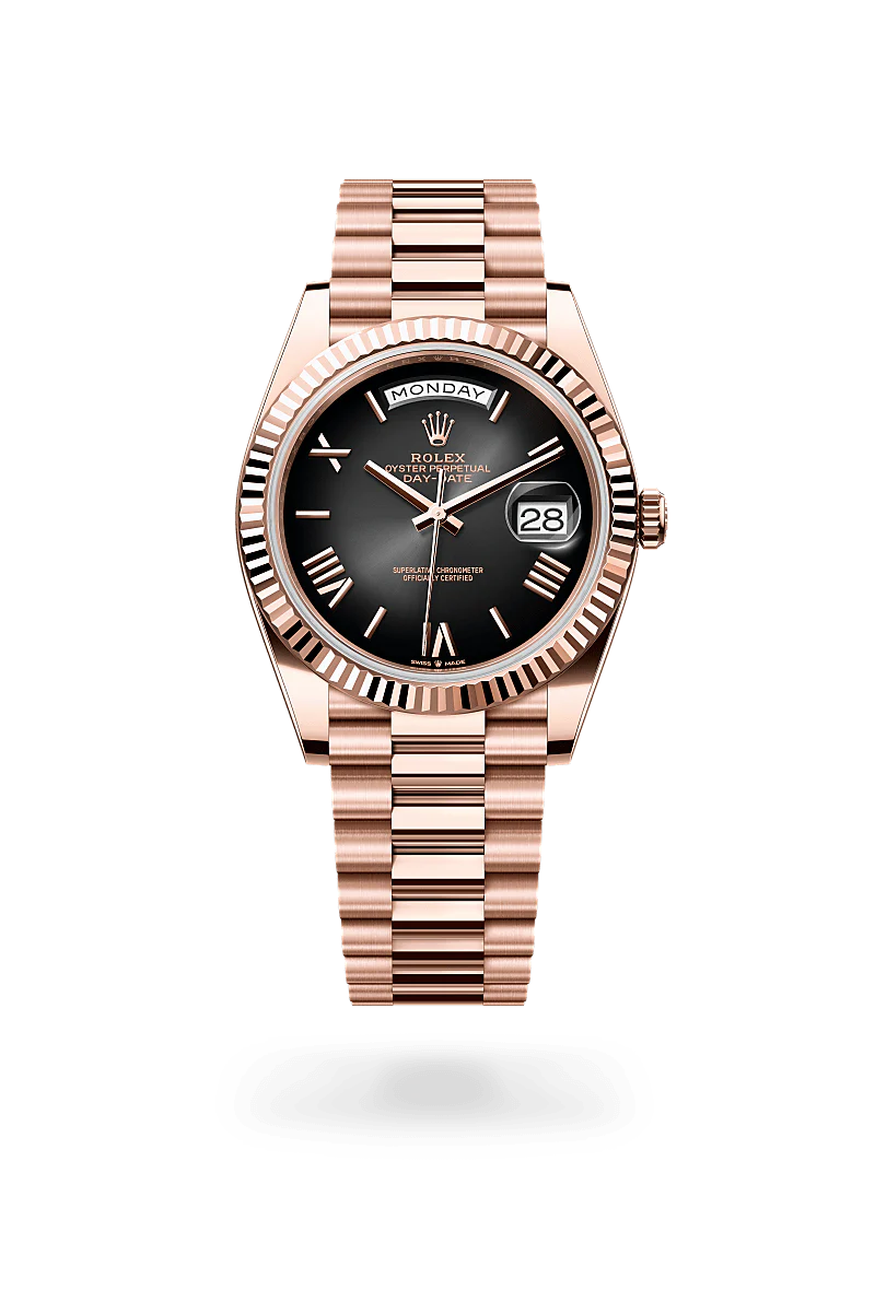 Rolex Day-Date in Everose Gold, M228235-0055 - Knar Jewellery