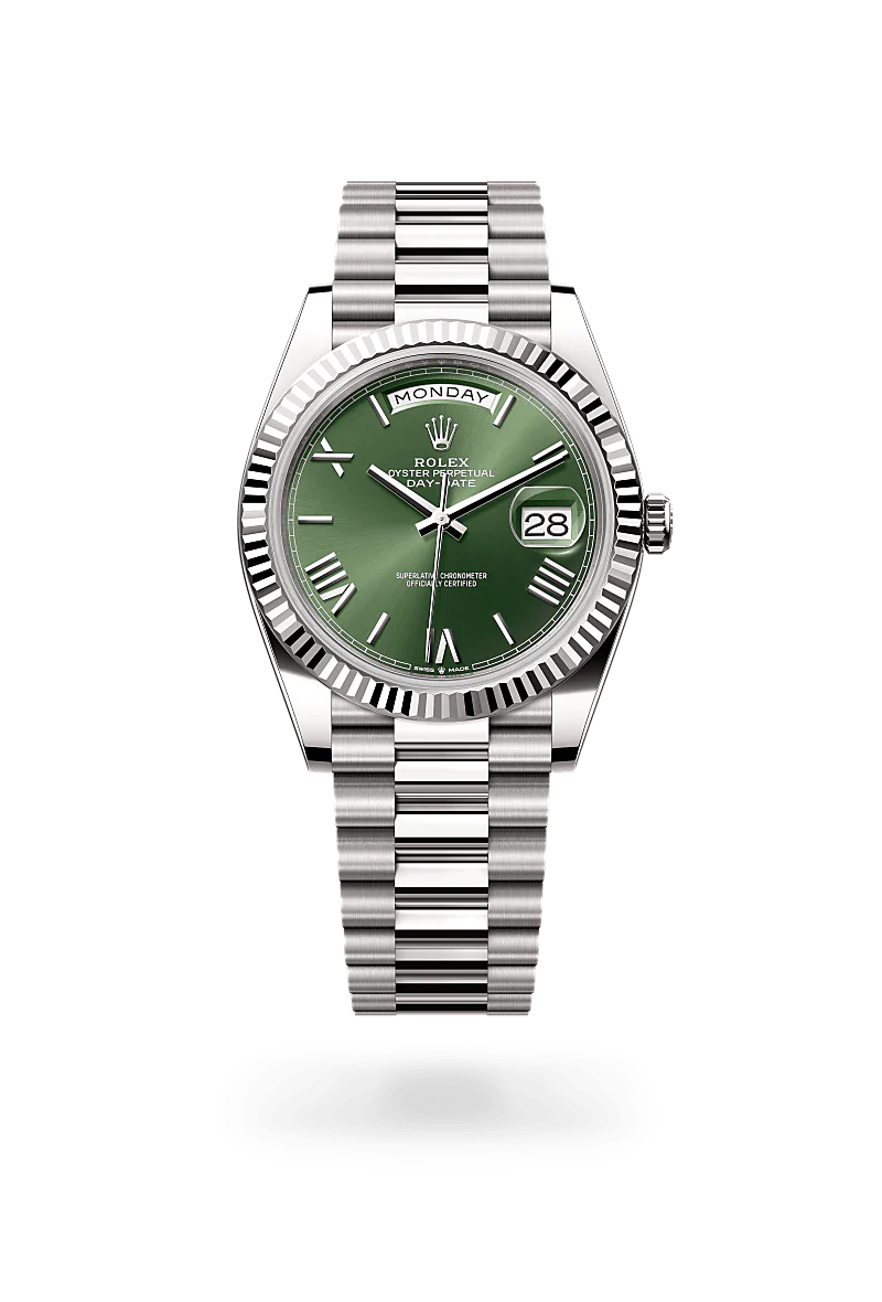 Rolex Day-Date in White Gold, M228239-0033 - Knar Jewellery