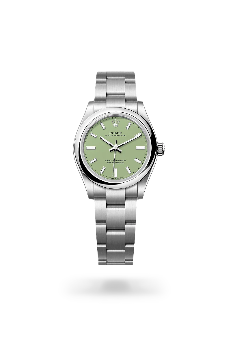 Rolex Oyster Perpetual in Oystersteel, M277200-0012 - Knar Jewellery
