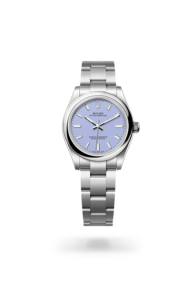 Rolex Oyster Perpetual in Oystersteel, M277200-0014 - Knar Jewellery