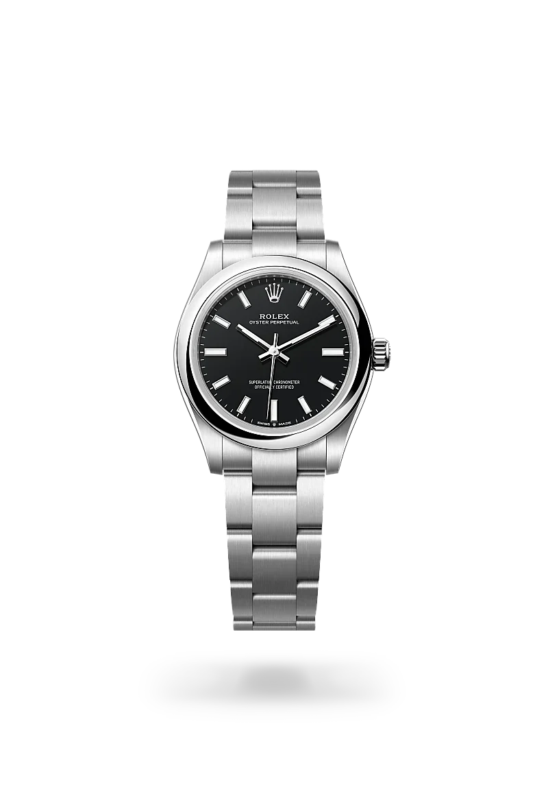 Rolex Oyster Perpetual in Oystersteel, M277200-0016 - Knar Jewellery