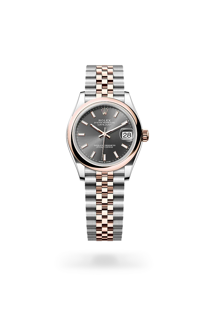 Rolex Datejust in Oystersteel And Everose Gold, M278241-0018 - Knar Jewellery