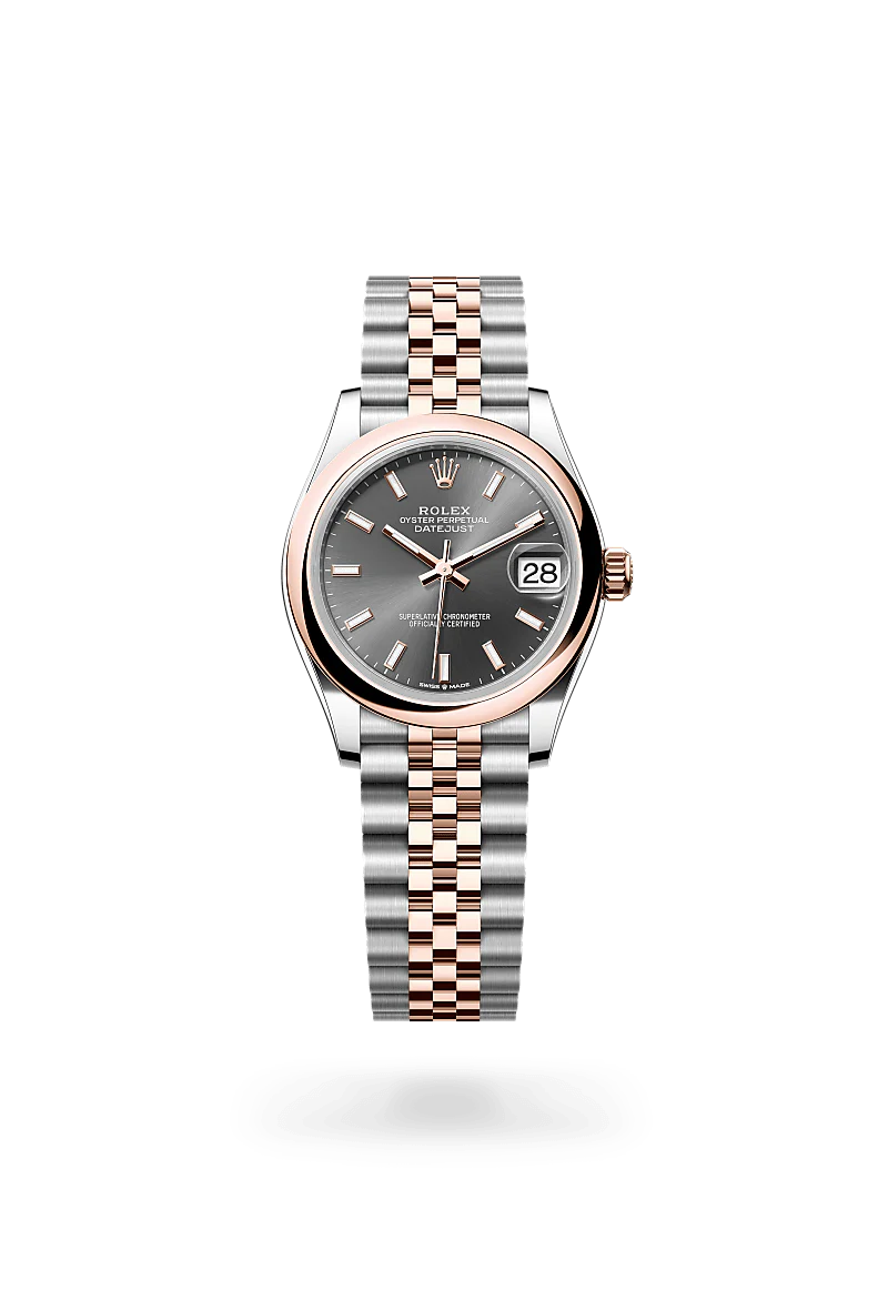 Rolex Datejust in Oystersteel And Everose Gold, M278241-0018 - Knar Jewellery
