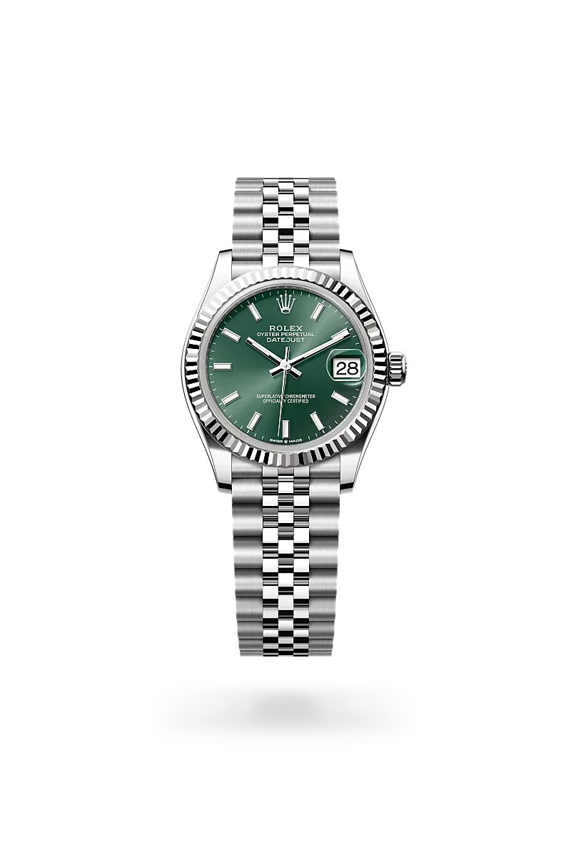 Rolex Datejust in Oystersteel And White Gold, M278274-0018 - Knar Jewellery