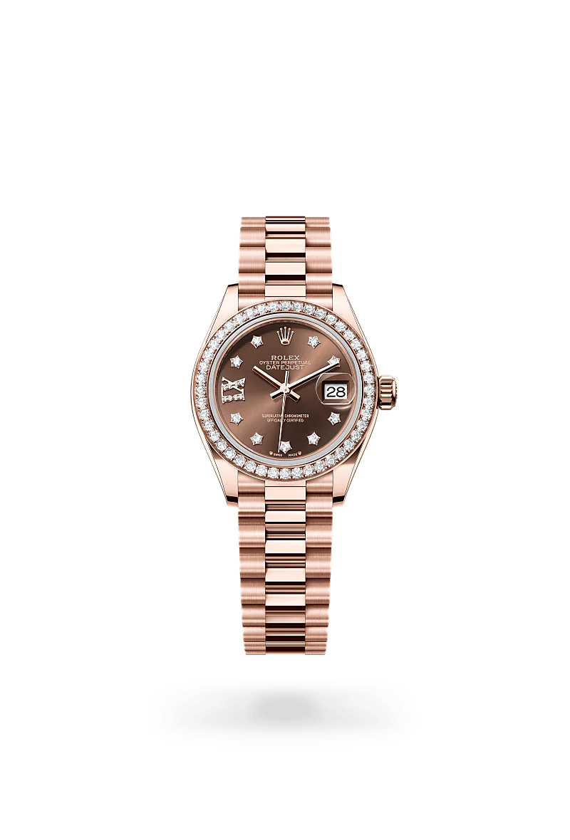 Rolex Lady-Datejust in Everose Gold, M279135RBR-0001 - Knar Jewellery