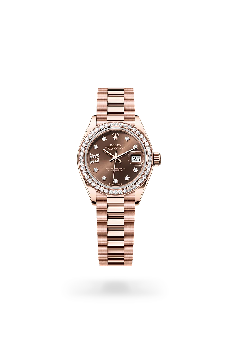Rolex Lady-Datejust in Everose Gold, M279135RBR-0001 - Knar Jewellery