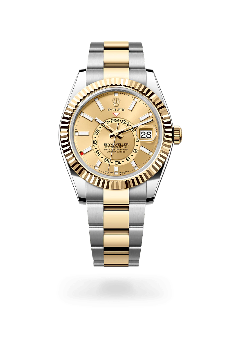 Rolex Sky-Dweller in Oystersteel And Yellow Gold, M336933-0001 - Knar Jewellery