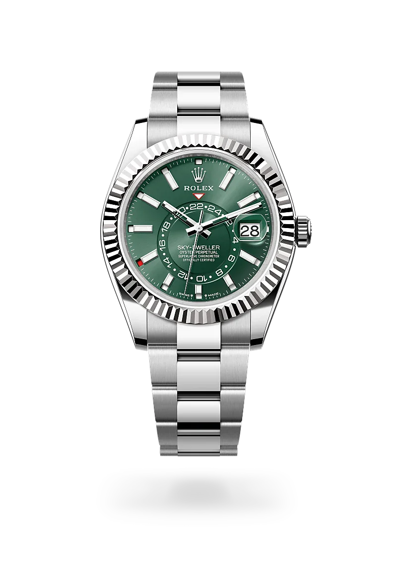 Rolex Sky-Dweller in Oystersteel And White Gold, M336934-0001 - Knar Jewellery