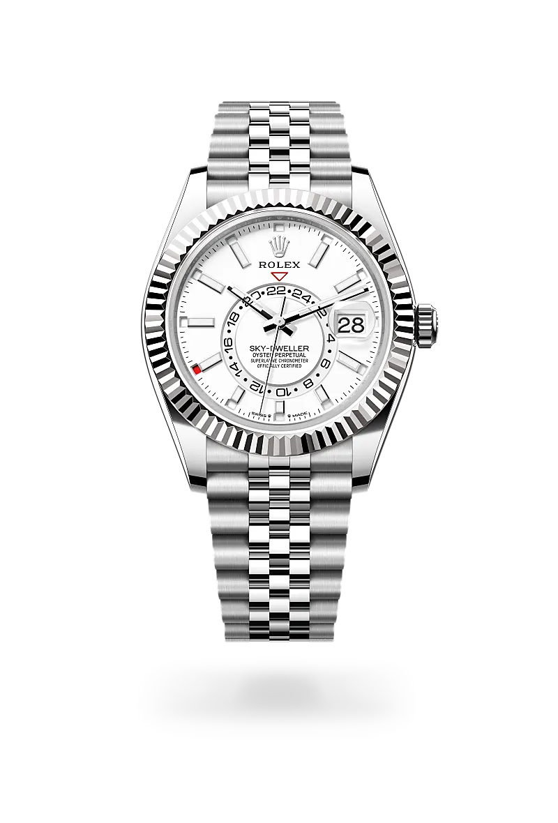 Rolex Sky-Dweller in Oystersteel And White Gold, M336934-0004 - Knar Jewellery